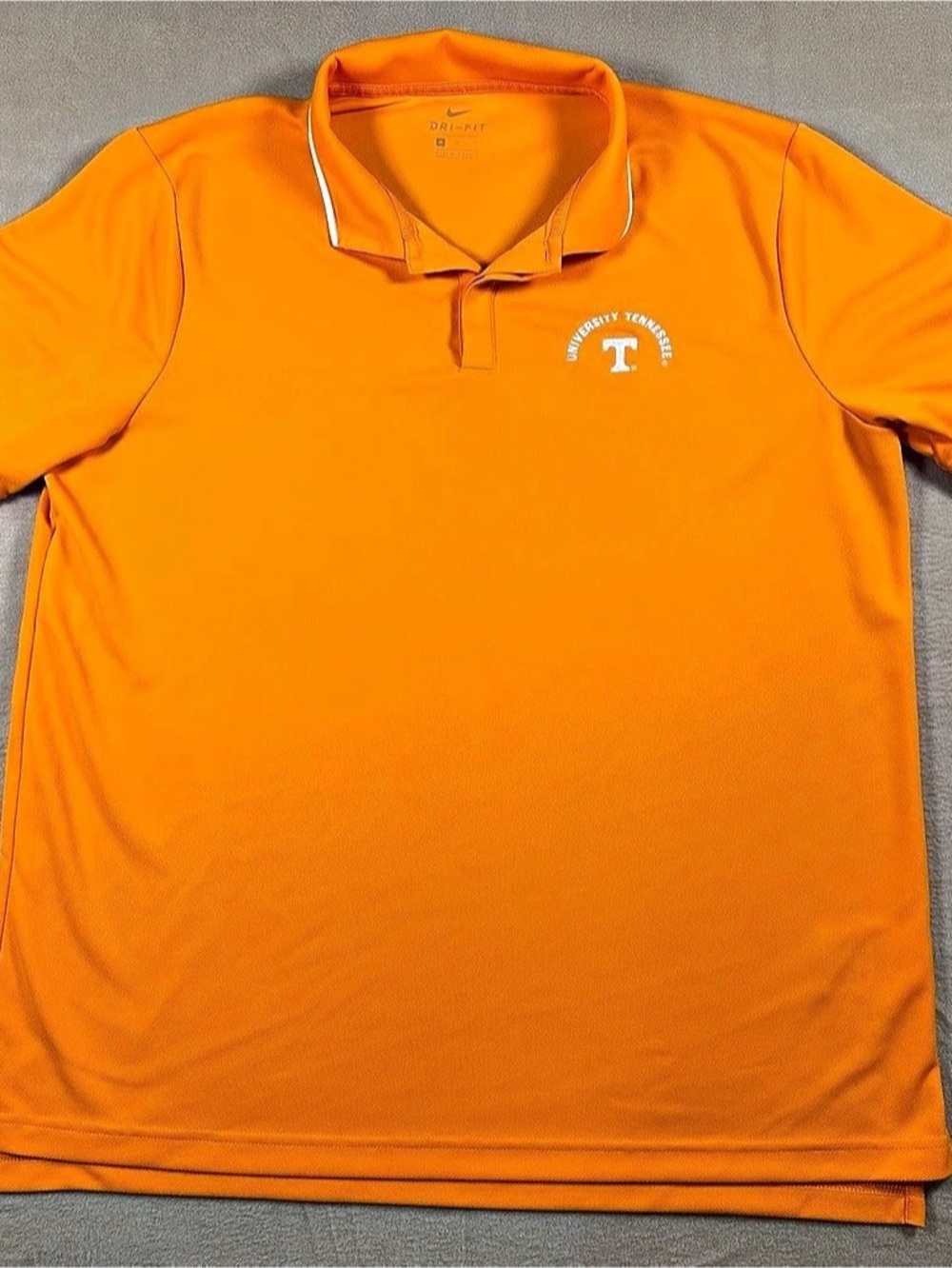 Nike Tennessee Volunteers Dri-FIT Polo Shirt Orange XL